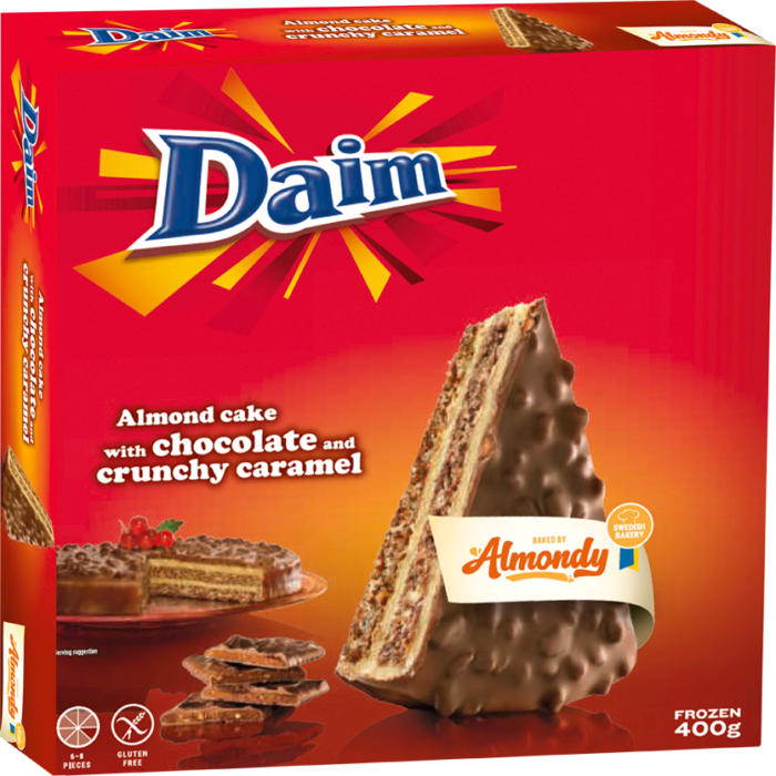 Almondy Daim Crunchy Caramel